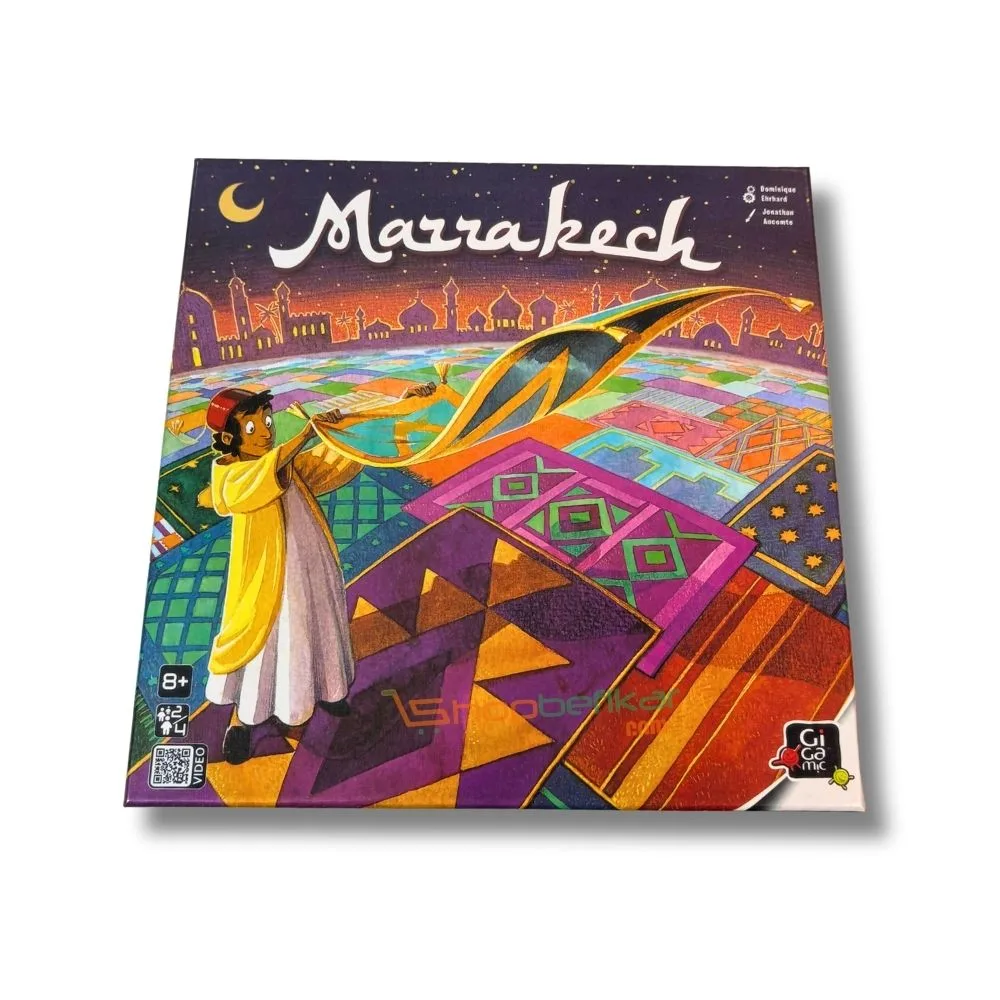 Marrakech – Strategic Board Game of Rugs, Coins & Clever Moves | 2–4 Players | Ages 6+ | 20–30 Min Playtime - Image 6