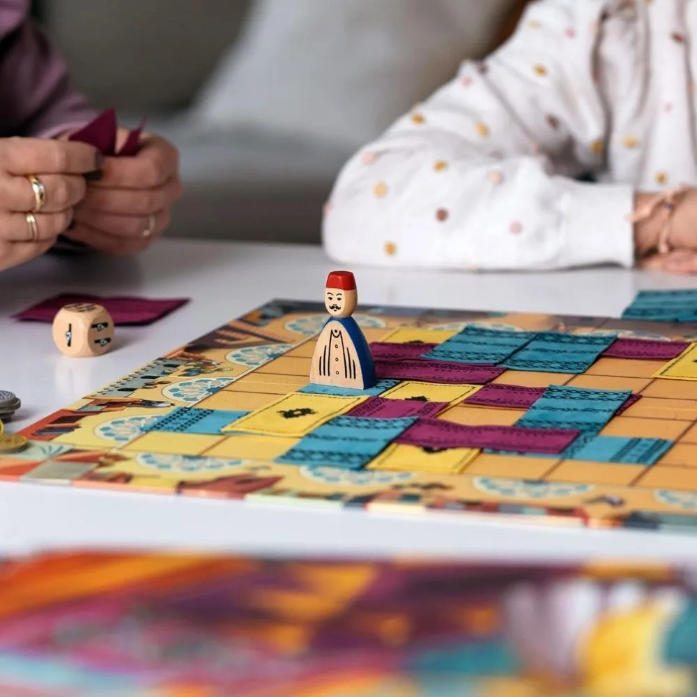 Marrakech – Strategic Board Game of Rugs, Coins & Clever Moves | 2–4 Players | Ages 6+ | 20–30 Min Playtime - Image 7