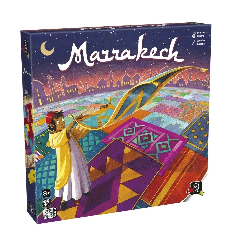 Buy Gigamic Marrakech Board Game Online India | Strategy Family Game | Shopbefikar