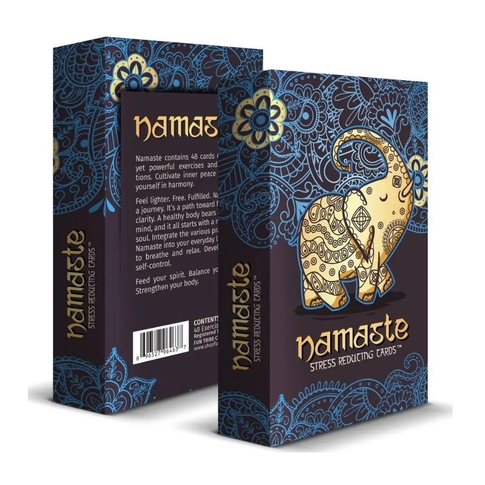 namaste Card Game Buy Namaste Mindfulness Cards Online India | Stress & Anxiety Relief Meditation Cards | Shopbefikar