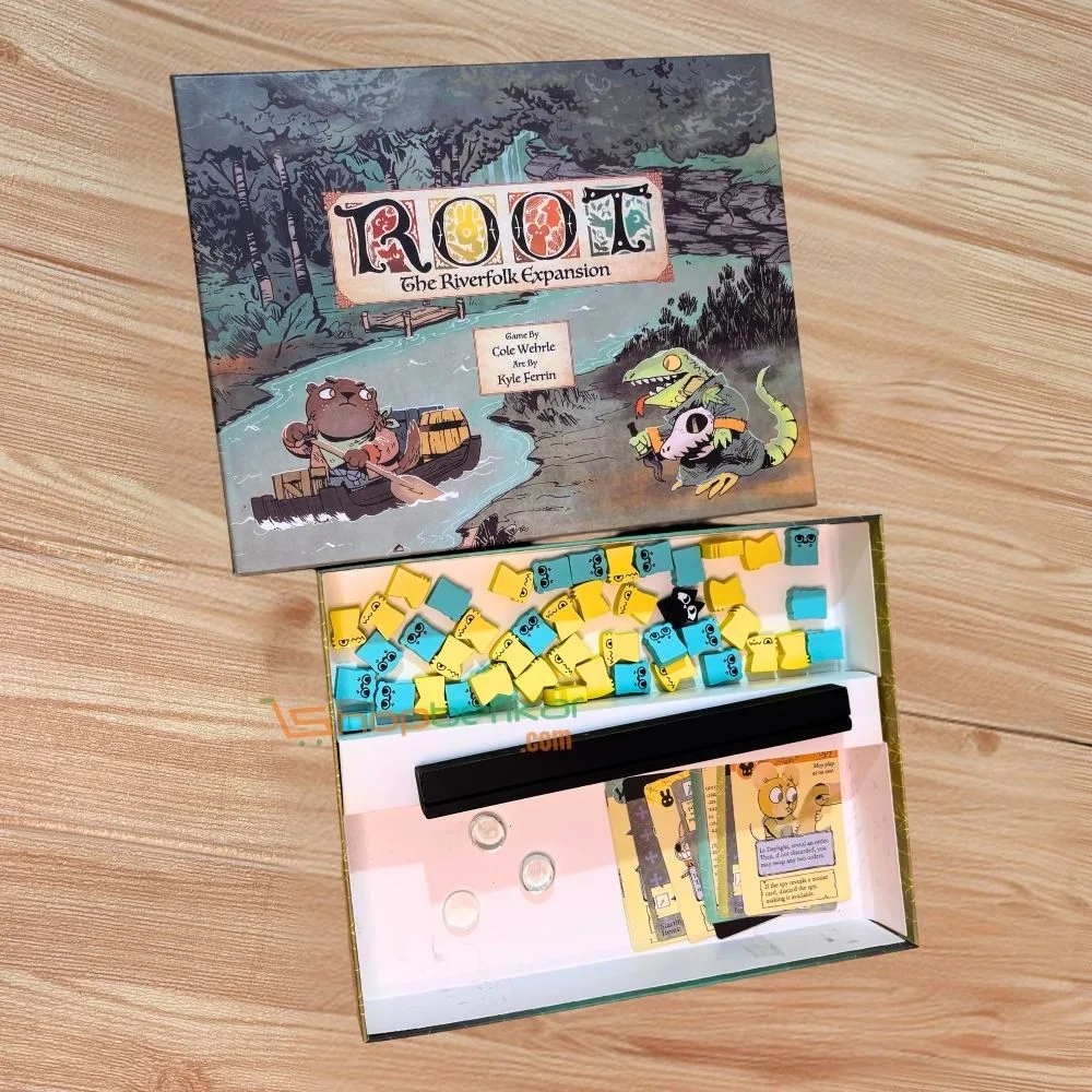 Root: The Riverfolk Expansion | Strategic Faction & Trading Add-On | 2–6 Players | Ages 10+ | 60–90 Min Playtime - Image 4