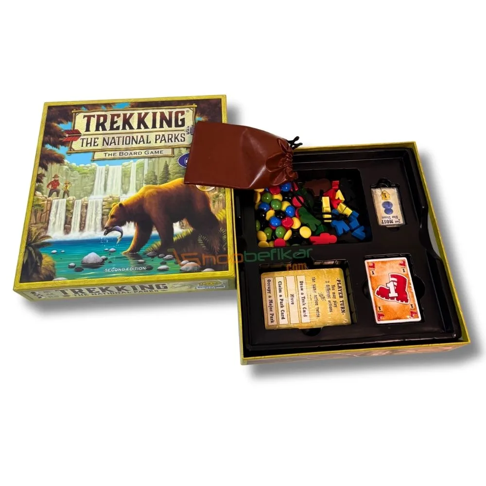 Trekking The National Parks – Family Adventure Strategy Board Game | Explore America’s National Parks | 2–5 Players | Ages 10+ | 30–60 Min Playtime - Image 2