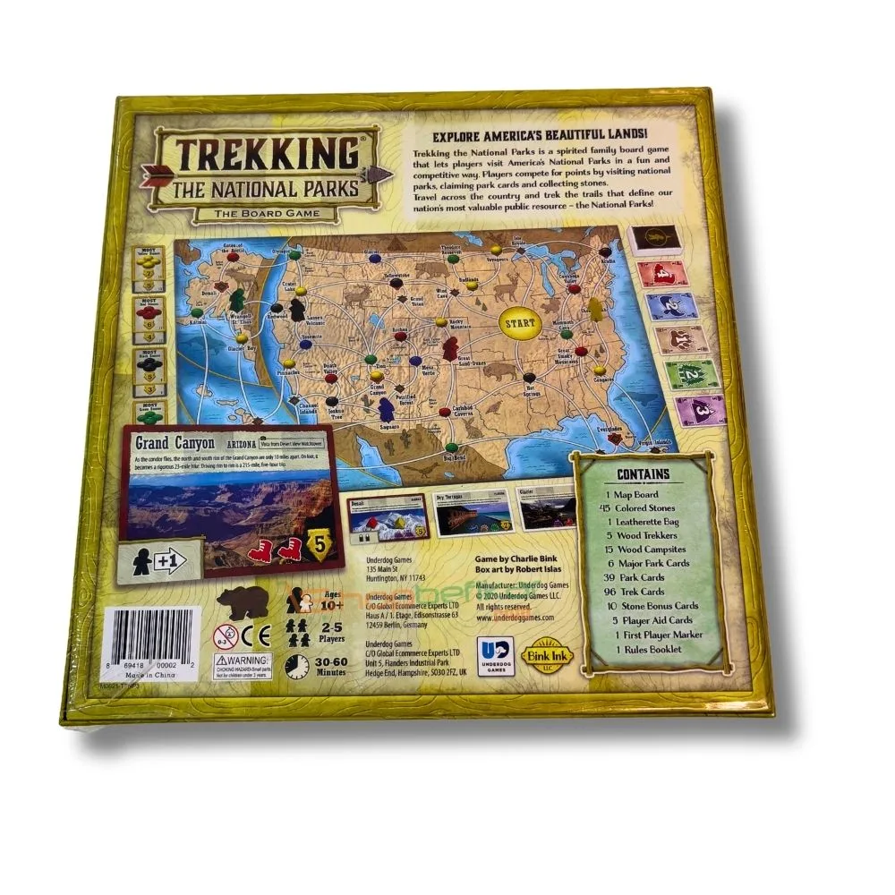 Trekking The National Parks – Family Adventure Strategy Board Game | Explore America’s National Parks | 2–5 Players | Ages 10+ | 30–60 Min Playtime - Image 6