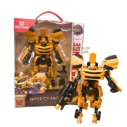 Bumblebee Transformers Action Figures | 20cm | Manually Convertible | Display Gift Pack | Age 6+