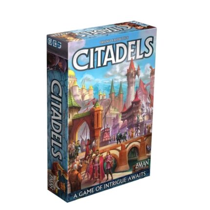 Citadels Revised Edition Board Game – Strategy, Bluffing & City Building Fun | 2–8 Players | Ages 10+