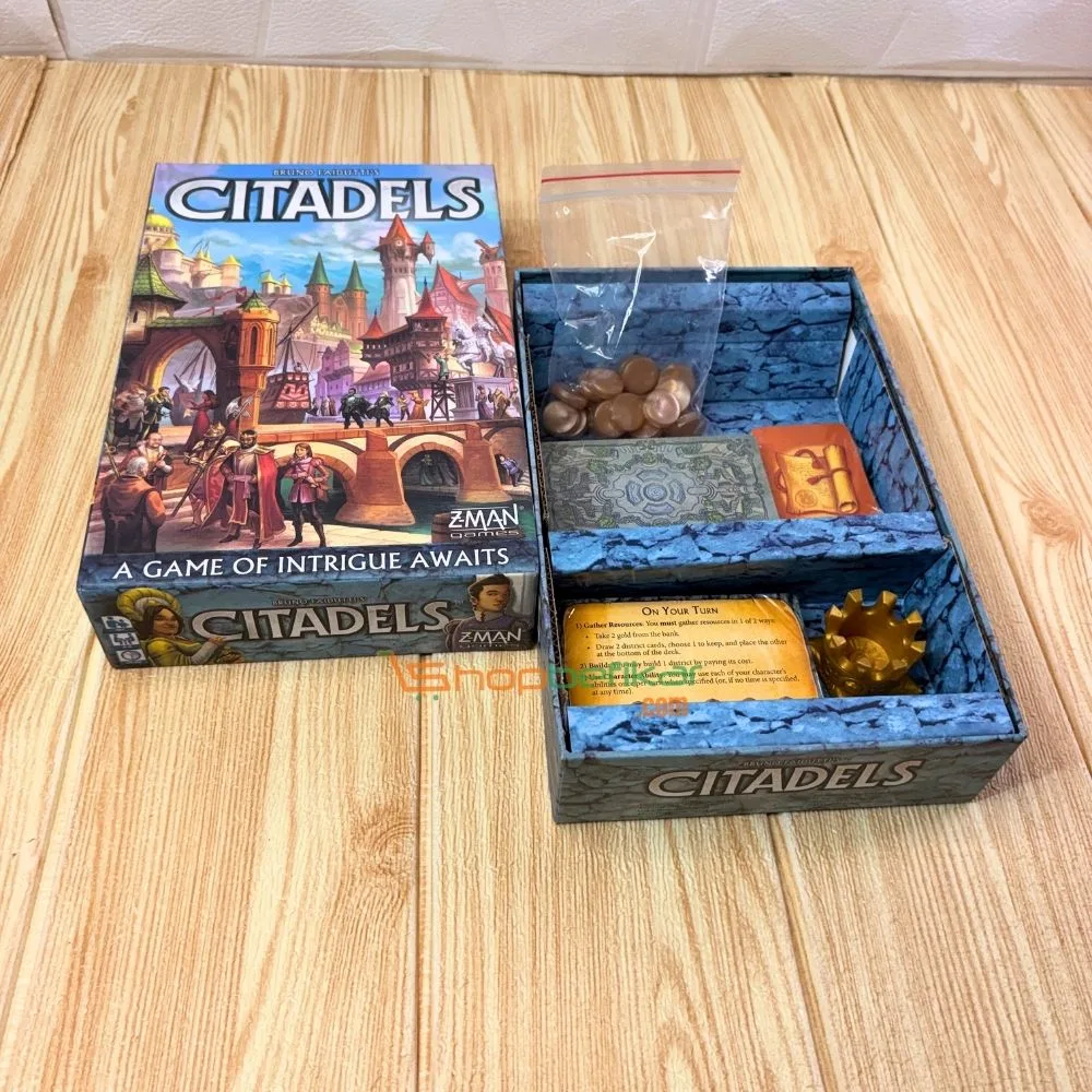 Citadels: Revised Edition Board Game | Strategy, Bluffing & City Building | 2–8 Players | Age 10+ | 30–60 Min Playtime - Image 3