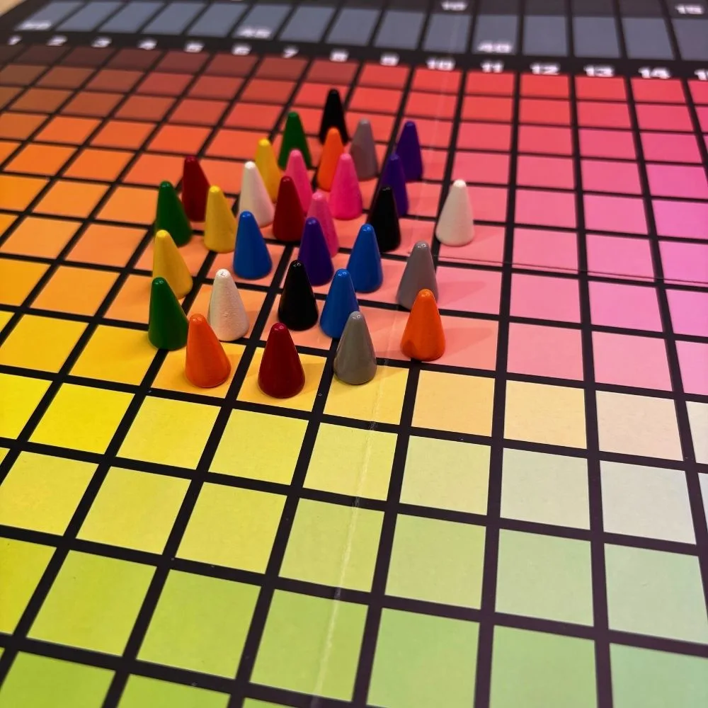 Hues and Cues | Vibrant Color Guessing Party Board Game | 3–10 Players | Age 8+ | 30 Min Playtime - Image 4