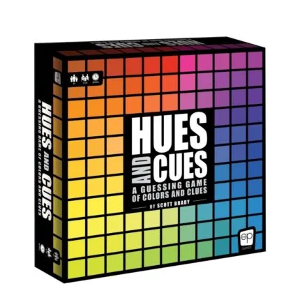 Hues and Cues Board Game – Vibrant Color Guessing Party Game | 3–10 Players | Ages 8+