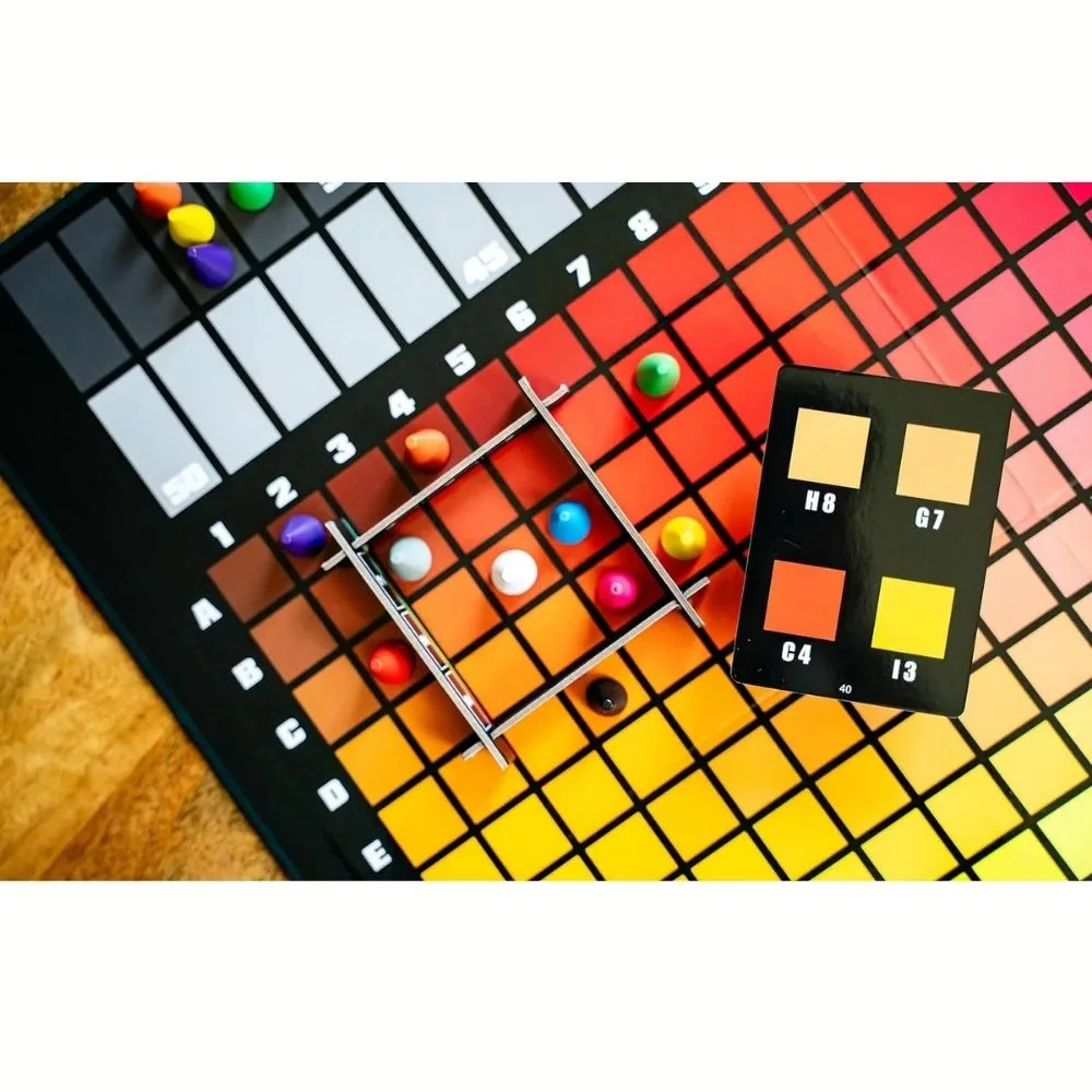 Hues and Cues | Vibrant Color Guessing Party Board Game | 3–10 Players | Age 8+ | 30 Min Playtime - Image 6