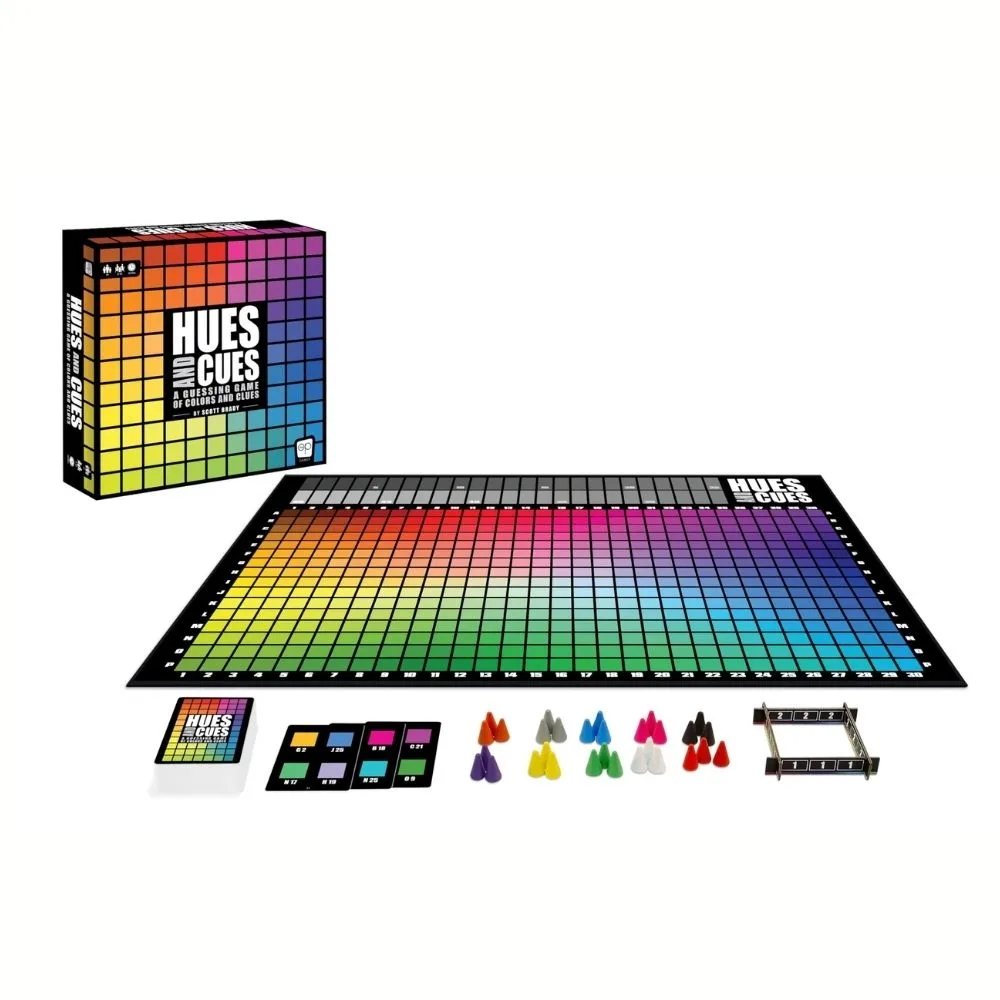 Hues and Cues | Vibrant Color Guessing Party Board Game | 3–10 Players | Age 8+ | 30 Min Playtime - Image 2