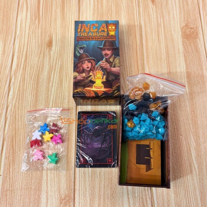 Inca Treasure Card Game | Push-Your-Luck Adventure Game | 3–8 Players | Ages 8+ | 30 Min - Image 5