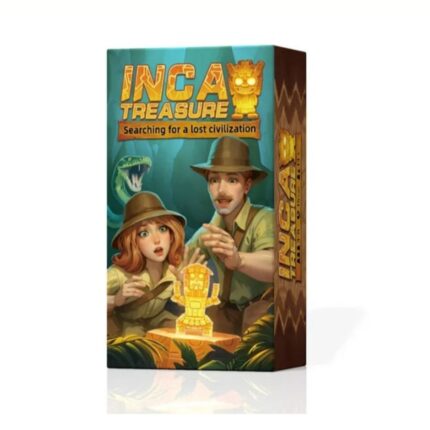 Buy Inca Treasure Card Game Online India | Push Your Luck Family Adventure Game (3–8 Players, 30 Min)