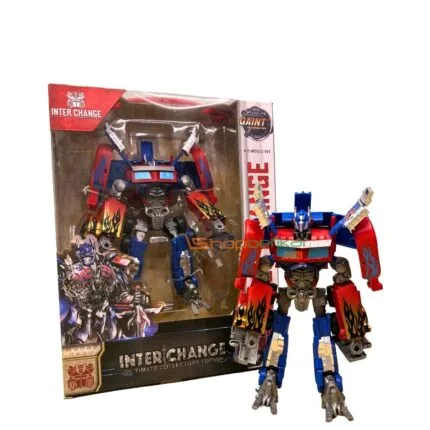Optimus Prime Transformers Action Figures | 20cm | Manually Convertible | Display Gift Pack | Age 6+