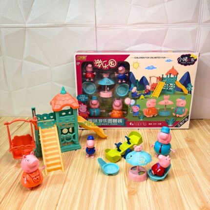 Peppa Pig Play Sets – Premium Figures & Playground, House, Classroom Themes | 6 Variants | Shopbefikar