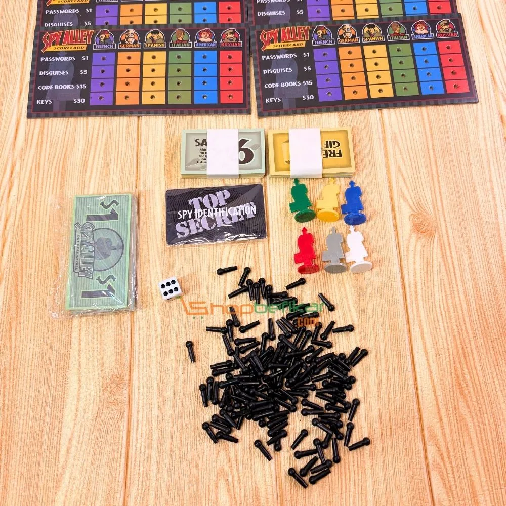 Spy Alley | Award-Winning Family Strategy & Bluffing Board Game | 2–6 Players | Age 8+ | 45 Min Playtime - Image 5