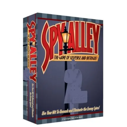 Spy Alley Board Game – Award-Winning Family Strategy & Bluffing Game | 2–6 Players | Ages 8+