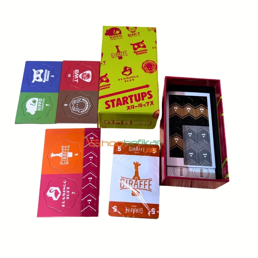 Oink Games Startups – Strategic Card Game of Innovation & Business | 2–6 Players | Ages 10+ | 20–30 Min Playtime - Image 2
