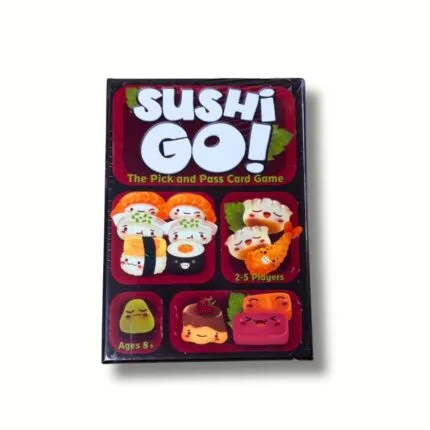 Sushi Go! Card Game | Pick & Pass Family Game | Fast & Fun Strategy | 2–5 Players | Ages 8+