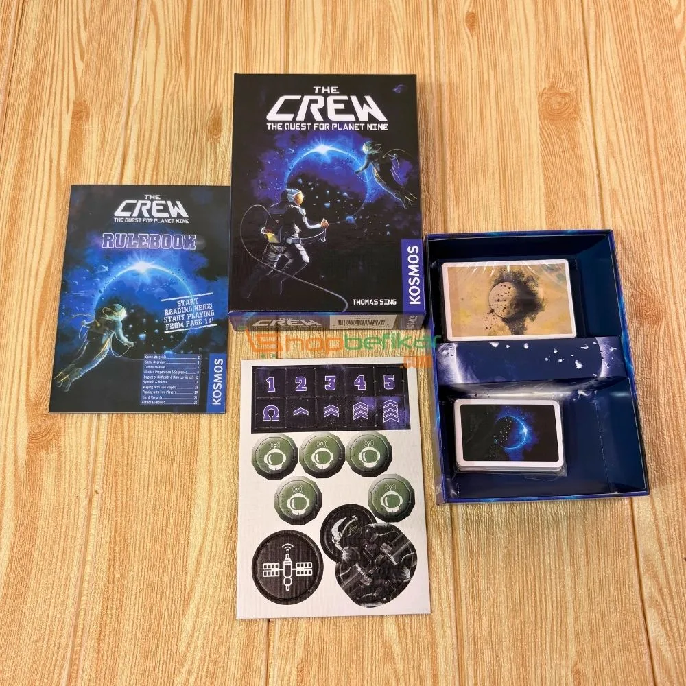 The Crew: Quest for Planet Nine – Cooperative Trick-Taking Card Game | 2–5 Players | Ages 10+ | 30 Min Playtime - Image 3