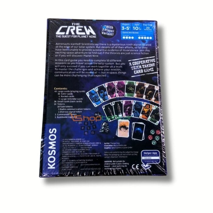 The Crew: Quest for Planet Nine – Cooperative Trick-Taking Card Game | 2–5 Players | Ages 10+ | 30 Min Playtime - Image 5