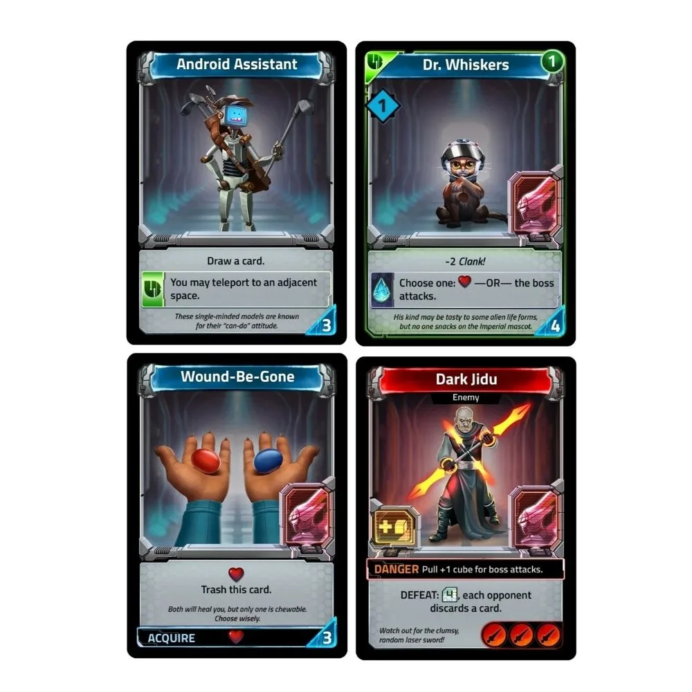 Clank! In! Space! | Deck-Building Adventure Board Game | 2–4 Players | Age 13+ | 45–90 Min - Image 4