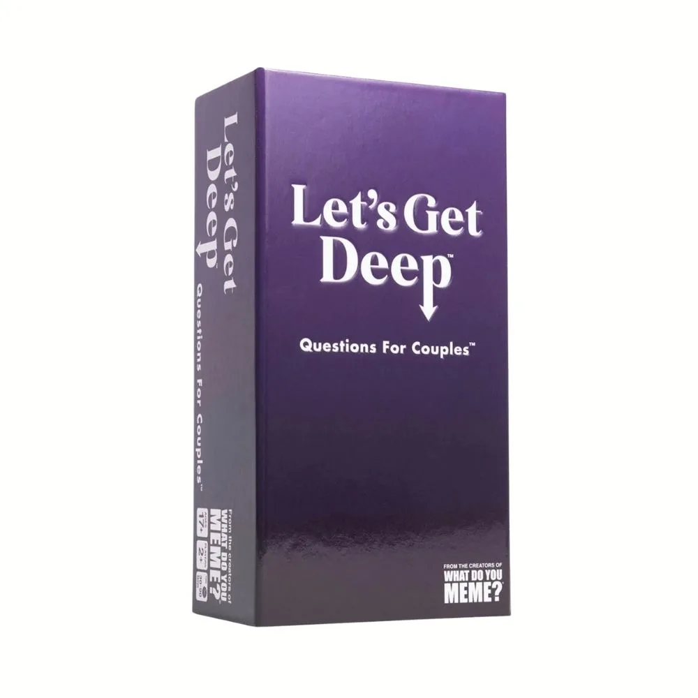 Buy Let’s Get Deep Couples Card Game (Affordable Edition) in India | What Do You Meme? | Shopbefikar