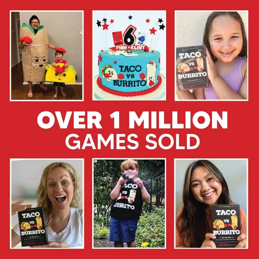 Taco vs Burrito | Strategic Family Card Game | 2–4 Players | Age 7+ | 10–15 Min - Image 5