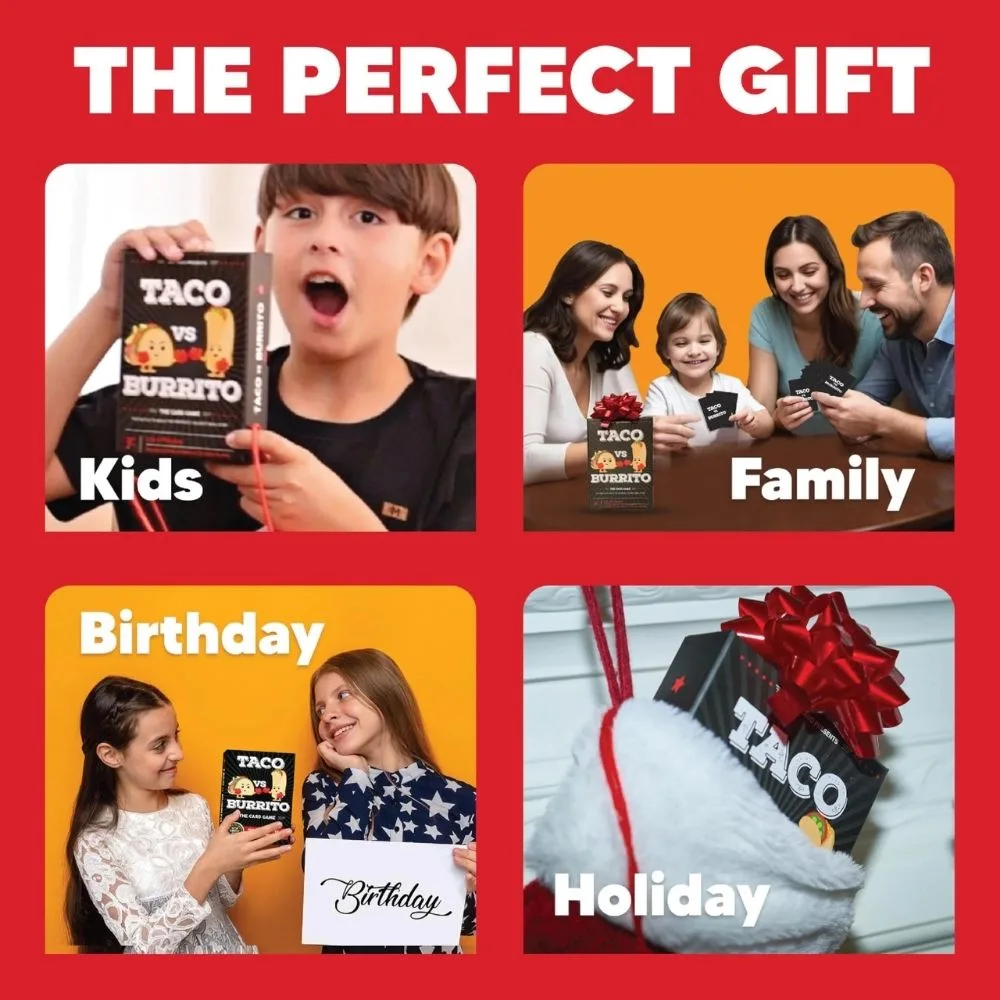 Taco vs Burrito | Strategic Family Card Game | 2–4 Players | Age 7+ | 10–15 Min - Image 6