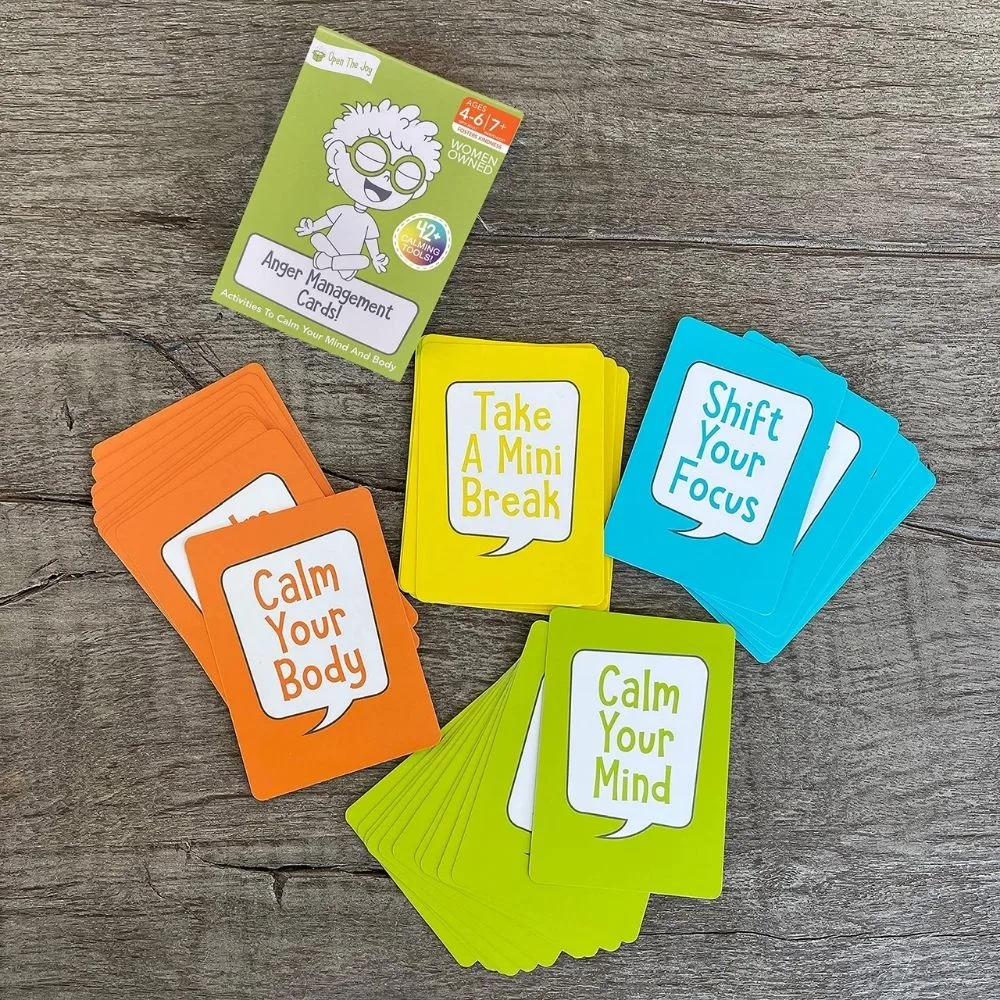 Open The Joy – Anger Management Cards | Emotional Learning Tool | Kids Age 4+ | Mindfulness & Coping Skills - Image 4