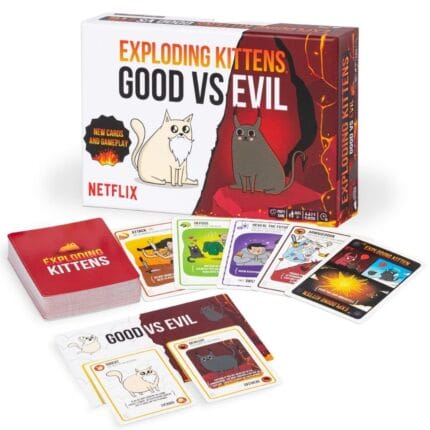 Buy Exploding Kittens Good vs Evil Card Game in India | Netflix Edition | Shopbefikar