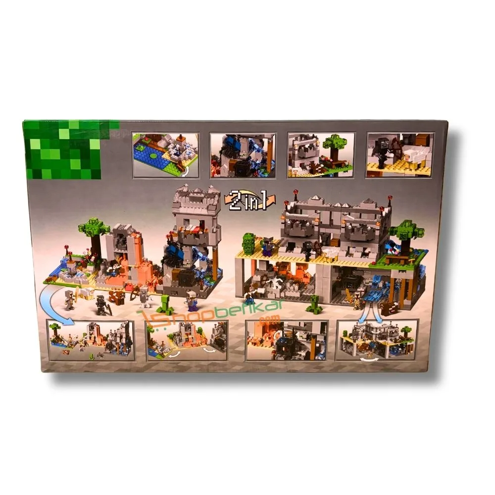 My World 820 PCS Building Blocks Set | Creative Construction Brick Toy | Adventure Theme Playset | Age 6+ | Compatible Bricks - Image 7