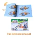 My World 820 PCS Building Blocks Set | Creative Construction Brick Toy | Adventure Theme Playset | Age 6+ | Compatible Bricks - Image 8