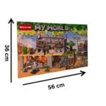 My World Construction Blocks | Model 820 | Creative Building Set | 818 Pcs | Age 6+ - Image 6