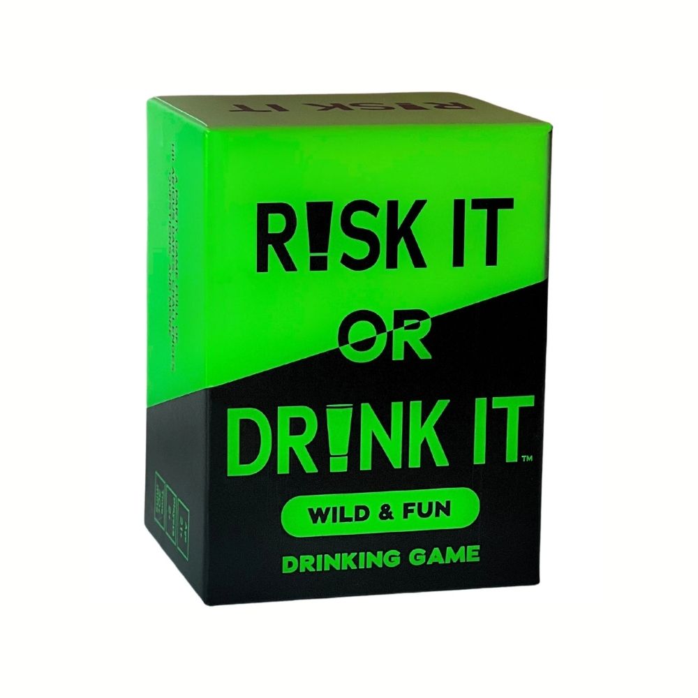 risk it or drink it green card game Buy Risk It or Drink It Green Edition Drinking Game in India | Fun Adult Party Game | Shopbefikar