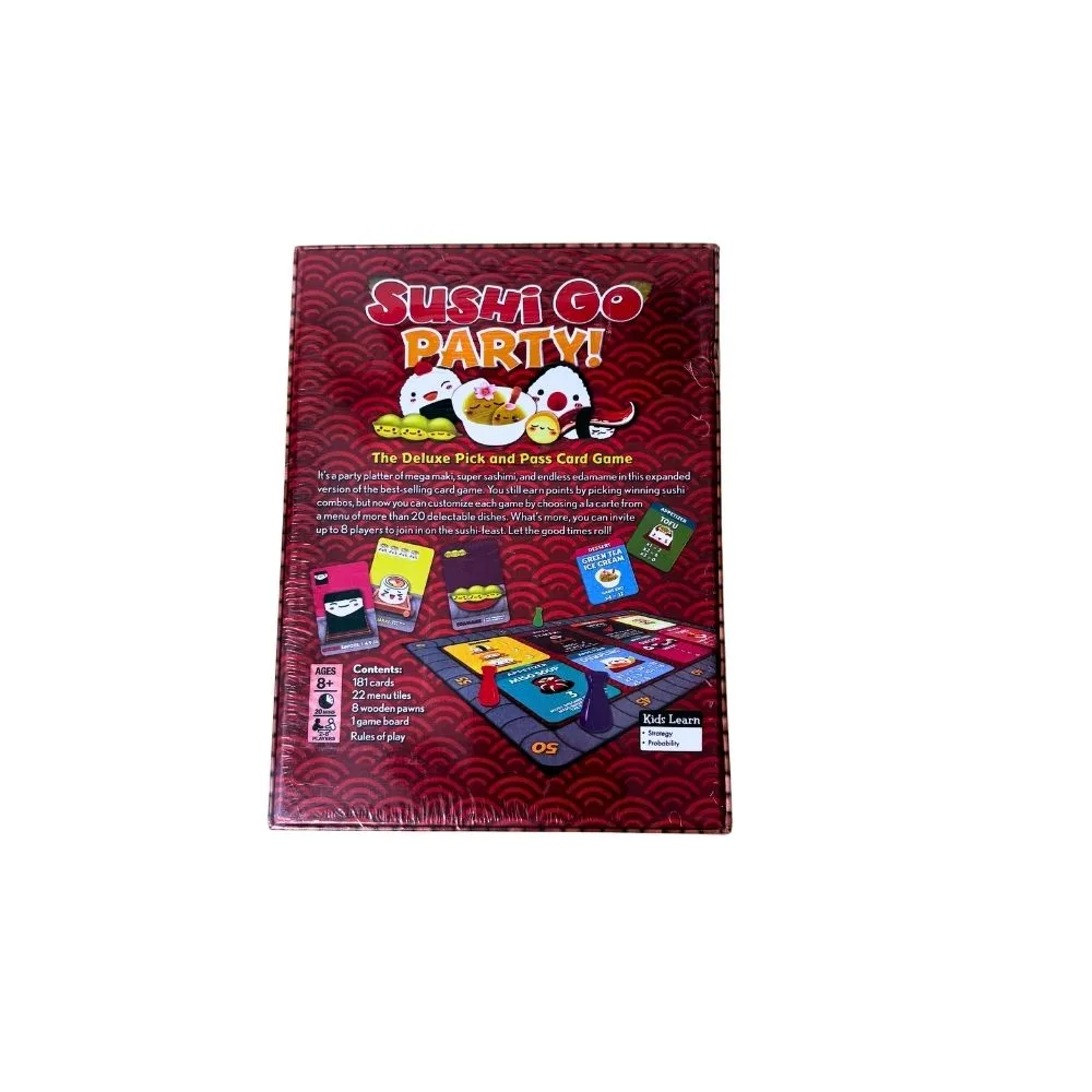 Sushi Go Party! | Card Drafting Family Game | 2–8 Players | Age 8+ | 20–30 Min - Image 2