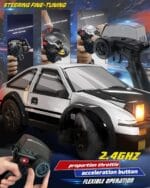 1/64 Scale Drift RC Car | Mini 4WD Proportional RC Sports Car | 2.4GHz | Replaceable Tires | Kids & Adults - Image 5