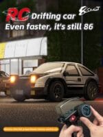 1/64 Scale Drift RC Car | Mini 4WD Proportional RC Sports Car | 2.4GHz | Replaceable Tires | Kids & Adults - Image 3