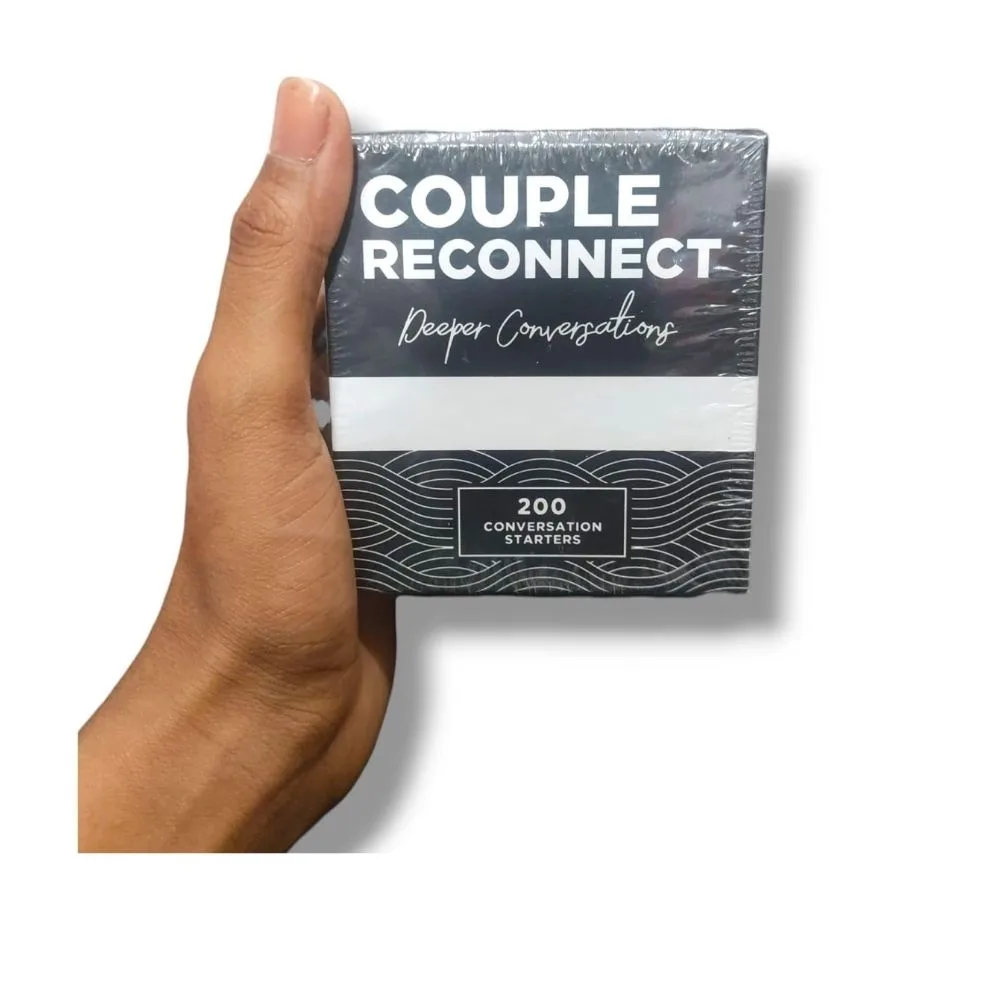 Couple Reconnect Card Game | 200 Conversation Starters for Couples | Relationship Building Game | 2 Players - Image 4
