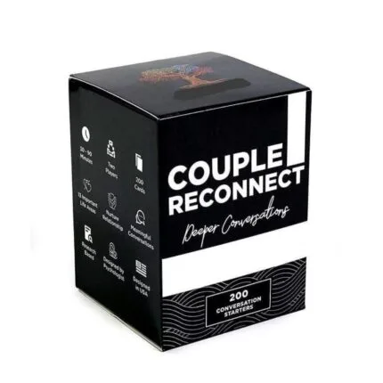Buy Couple Reconnect Card Game in India | 200 Conversation Starters for Couples | Shopbefikar