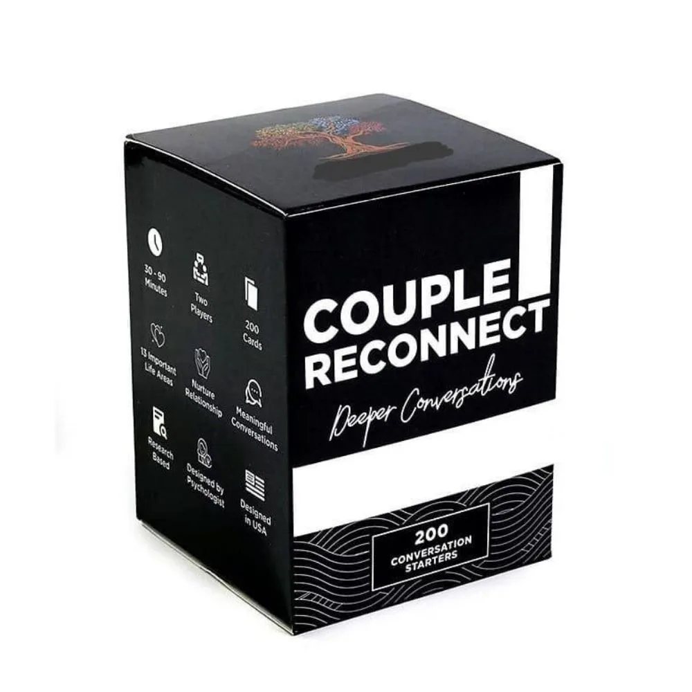 Buy Couple Reconnect Card Game in India | 200 Conversation Starters for Couples | Shopbefikar
