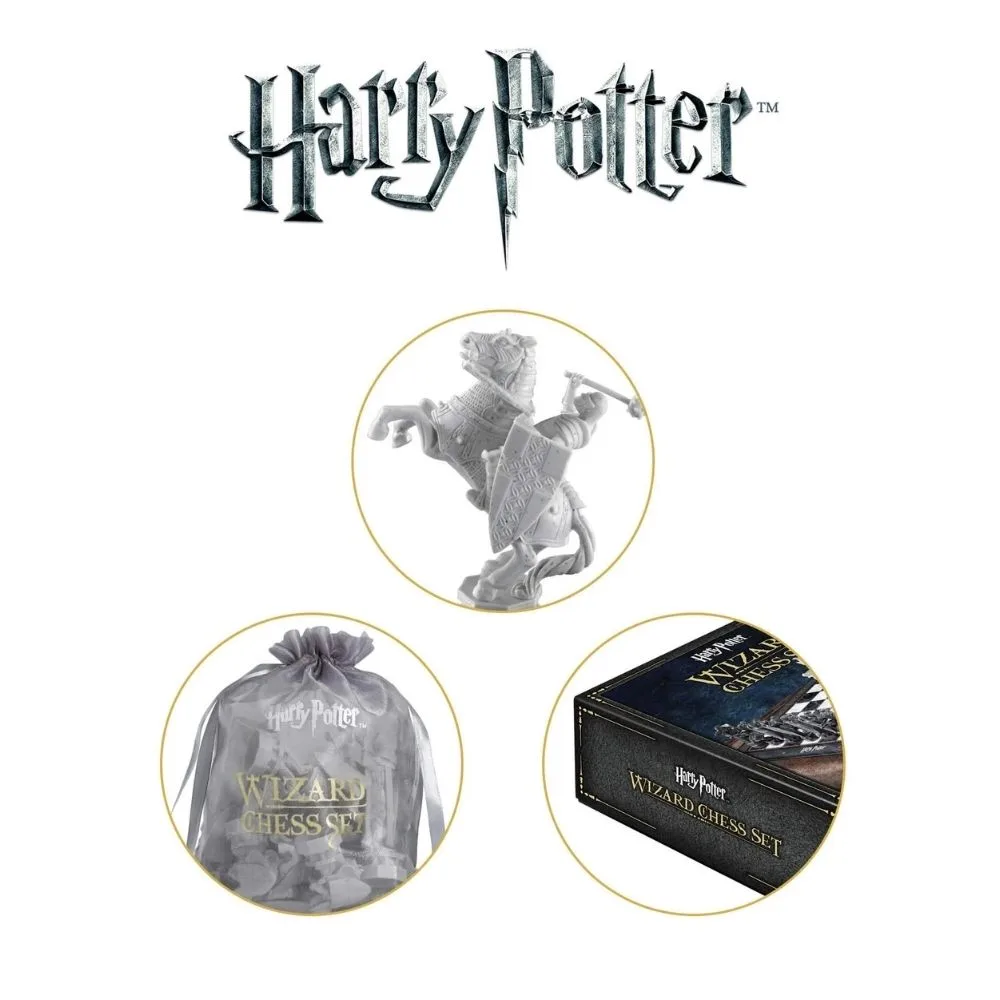 Harry Potter Wizard Chess Set | Collectible Fantasy Chess Game | Premium Pieces | Age 9+ - Image 6