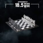 Harry Potter Wizard Chess Set | Collectible Fantasy Chess Game | Premium Pieces | Age 9+ - Image 3