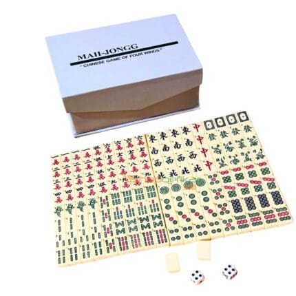 Buy Mah Jongg 144 Tiles Classic Board Game in India | Traditional Strategy Tile Game | Shopbefikar