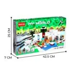 My World – The Ice House Construction Block Set | 278+ Pieces | Age 6+ | 1–2 Players | 45–90 Min Build Time - Image 5