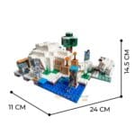 My World – The Ice House Construction Block Set | 278+ Pieces | Age 6+ | 1–2 Players | 45–90 Min Build Time - Image 2