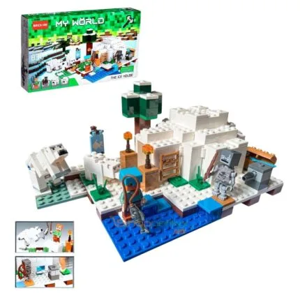 My World The Ice House 278+ Pieces Building Block Set for Kids | Shopbefikar India