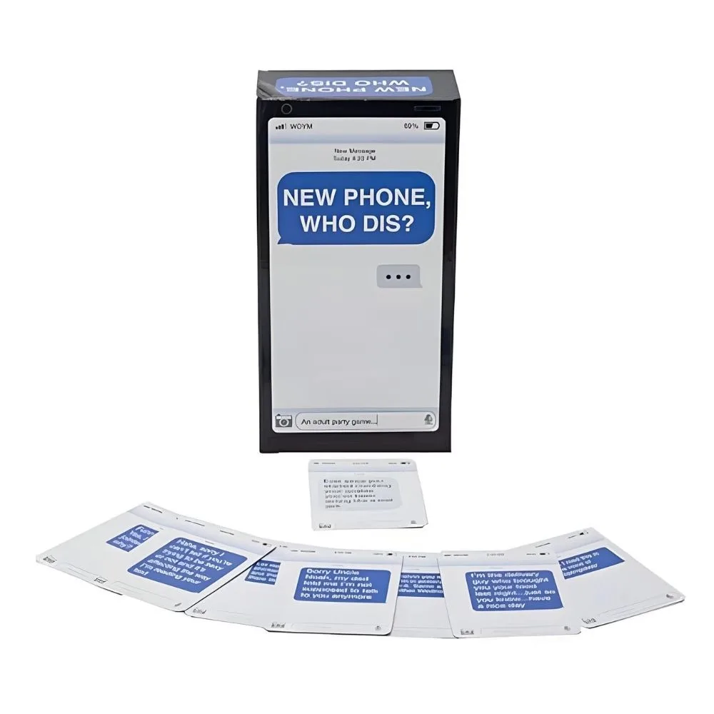 New Phone, Who Dis? Party Card Game | Offline Text Messaging Game | 3–20+ Players | Age 17+ - Image 4