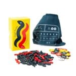 Wriggle Roulette Board Game | Dexterity Party Game | 2–4 Players | Age 6+ | 15 Minutes