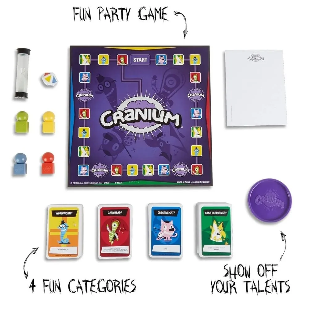 Cranium Board Game | Family Party Game with Creativity, Trivia & Challenges | 4–16 Players | Age 12+ - Image 3