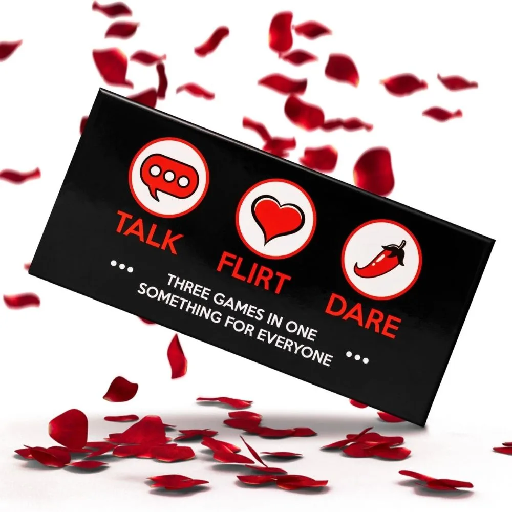 Talk Flirt Dare | Fun Couples Card Game | Romantic Date Night Game | Relationship Conversation Cards - Image 6